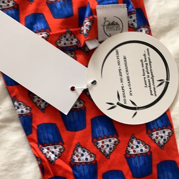 2 Puc Loungewear set in cupcakes Bambo viscose - Picture 4 of 7